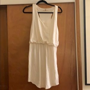 Cream Cotton dress.